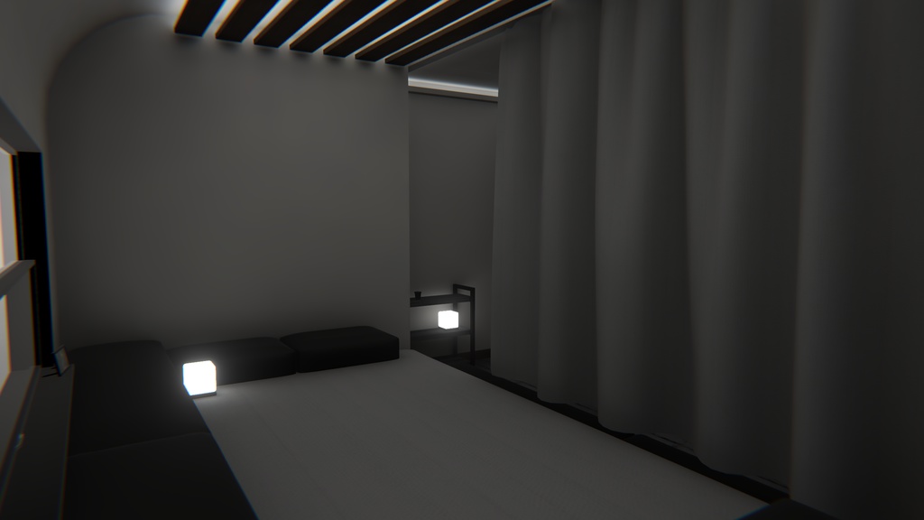 【VRC向けワールド】HallwaySpace