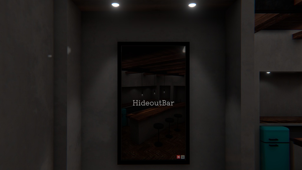 【VRC向けワールド】HideoutBar