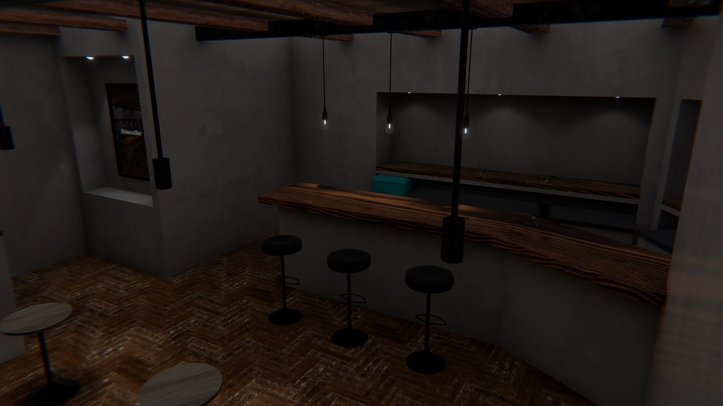 【VRC向けワールド】HideoutBar