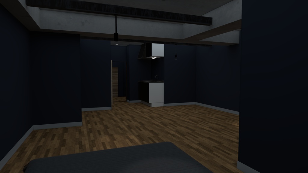 【VRC向けワールド】OneRoom1