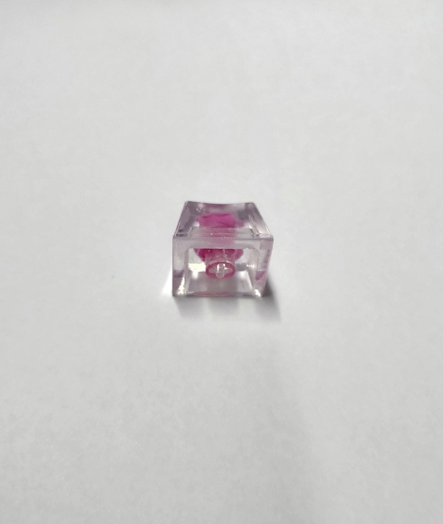 ピンクの薔薇キーキャップ