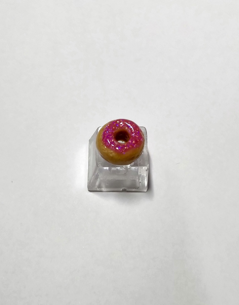 のっかりドーナツピンク キーキャップ