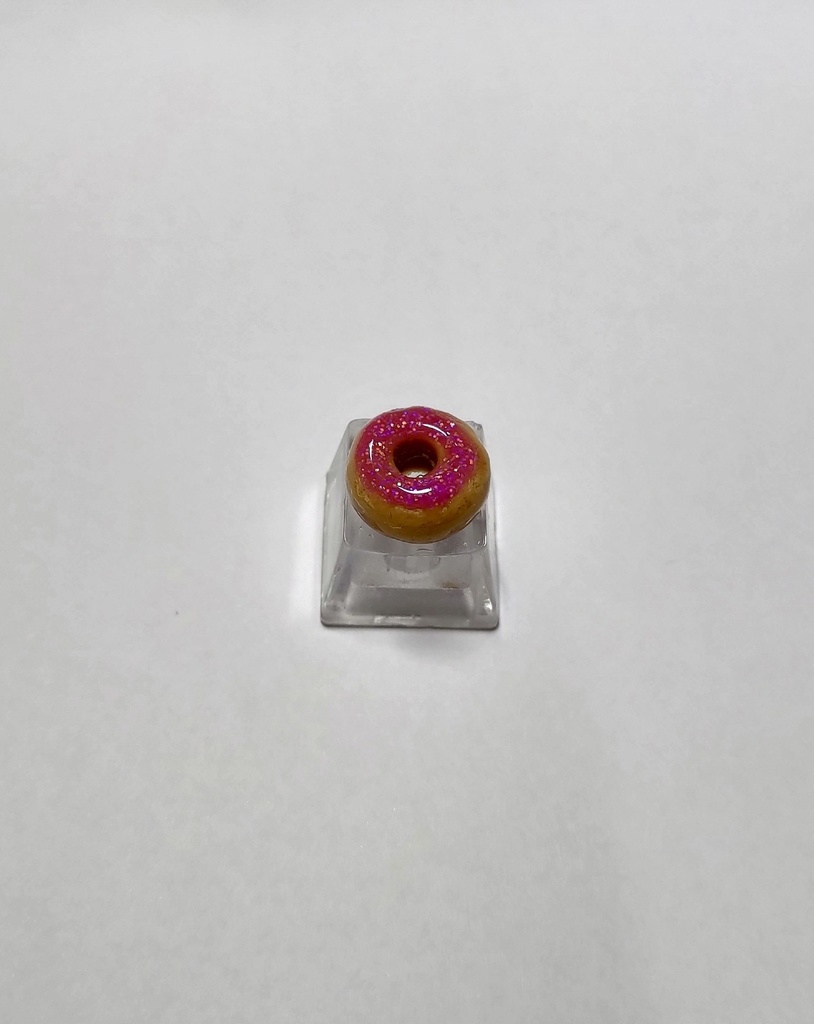 のっかりドーナツピンク キーキャップ