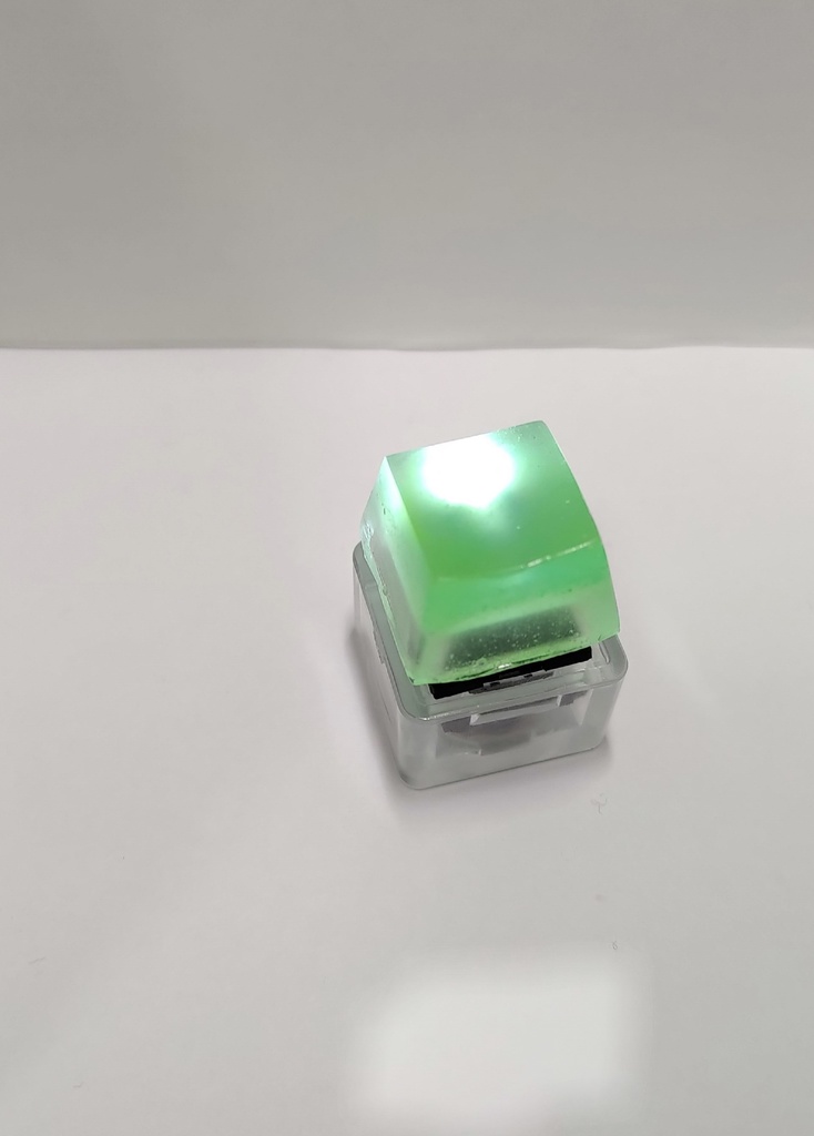 蛍光グリーン キーキャップ