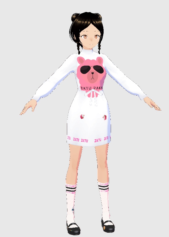 「ZATU」のワンピース（ZATUPAKA）with FREE