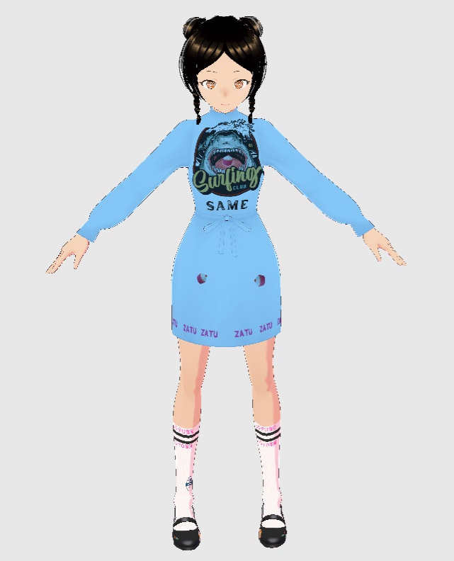 「ZATU」のサメワンピ