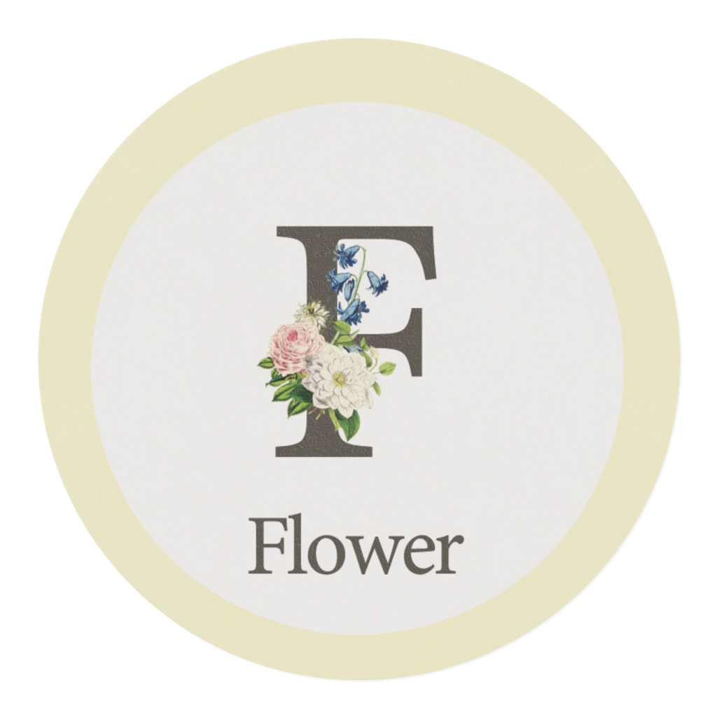 Thank youフラワーマスキングテープ(yellow)