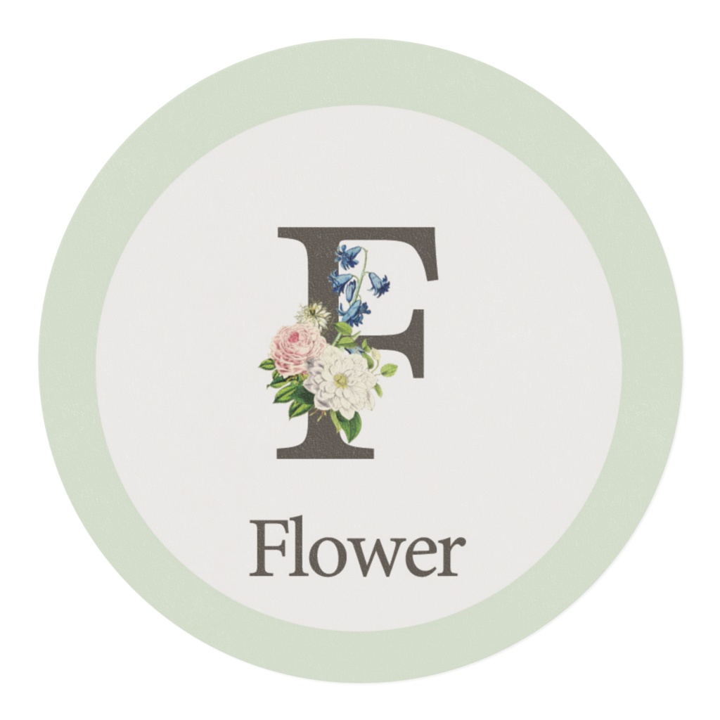 Thank youフラワーマスキングテープ(green)