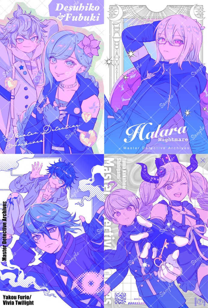 超探偵ポストカード
