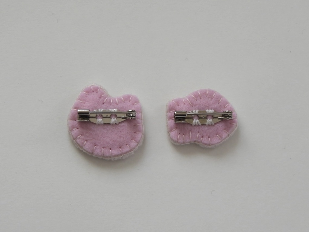 小さい宝物ブローチ