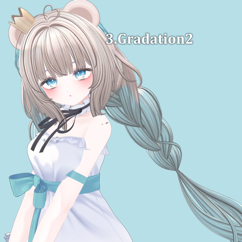 Gradation&Mesh++ Set for ♡⑅ Momong Hair ⑅♡ Wishlist様