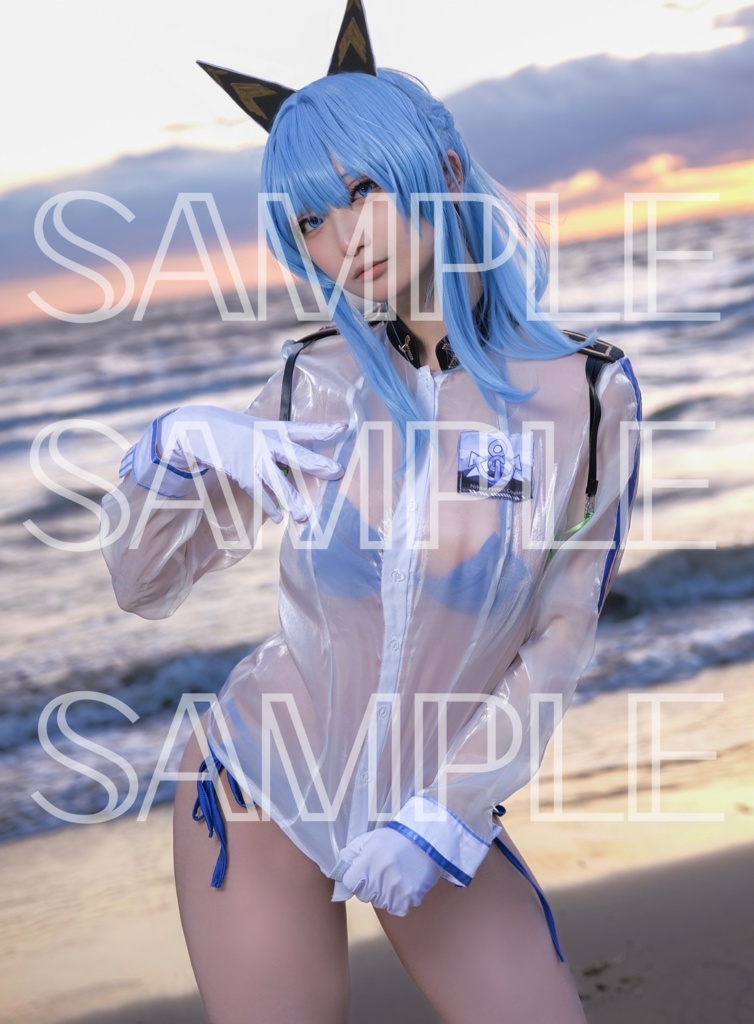 【NIKKE ヘルム写真集】Marine blue