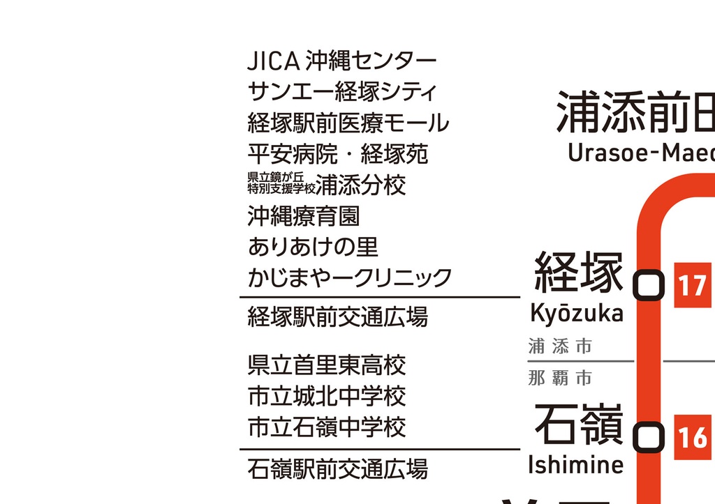 沖縄県鉄道路線図(デジタル版)