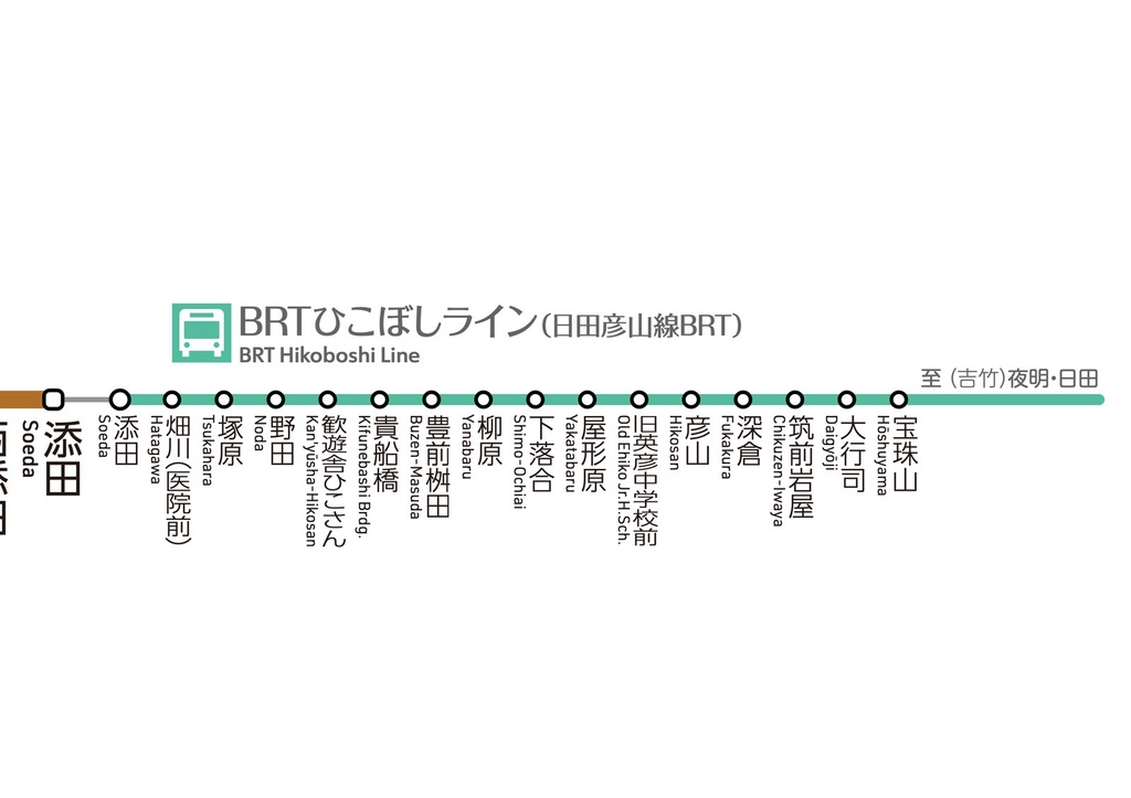 福岡県鉄道路線図(デジタル版)