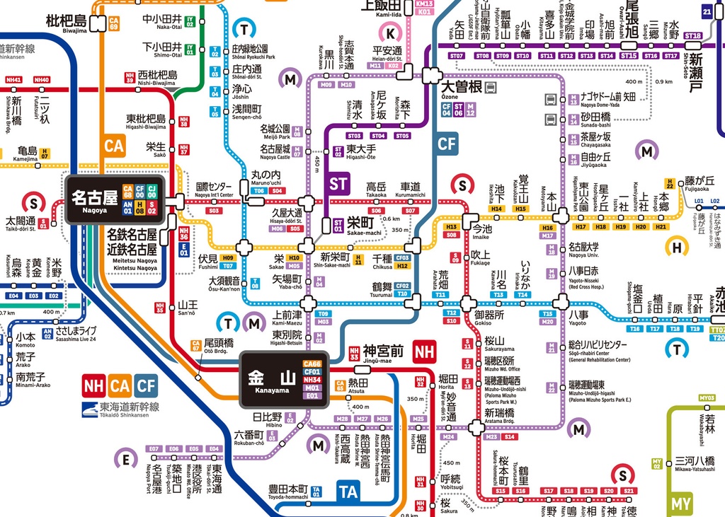 愛知県鉄道路線図(デジタル版)