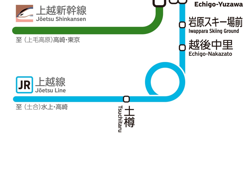 新潟県鉄道路線図(デジタル版)