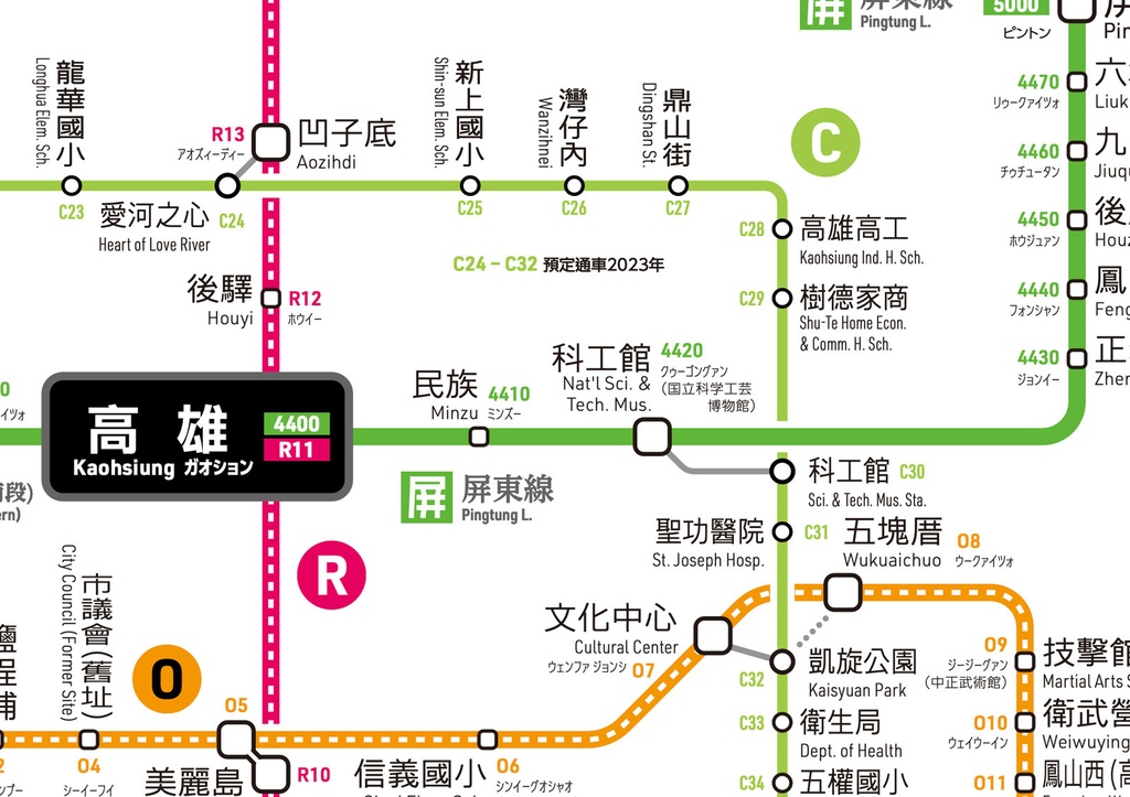 日式台灣鐵路路線圖(デジタル版)Taiwan Railway Route Map (Digital)