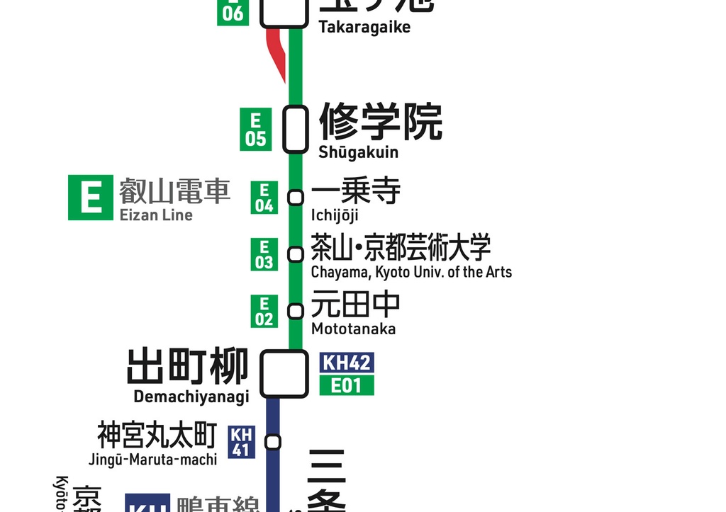 京都府鉄道路線図(デジタル版)