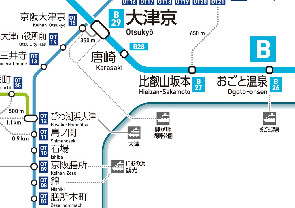 滋賀県鉄道路線図(デジタル版)