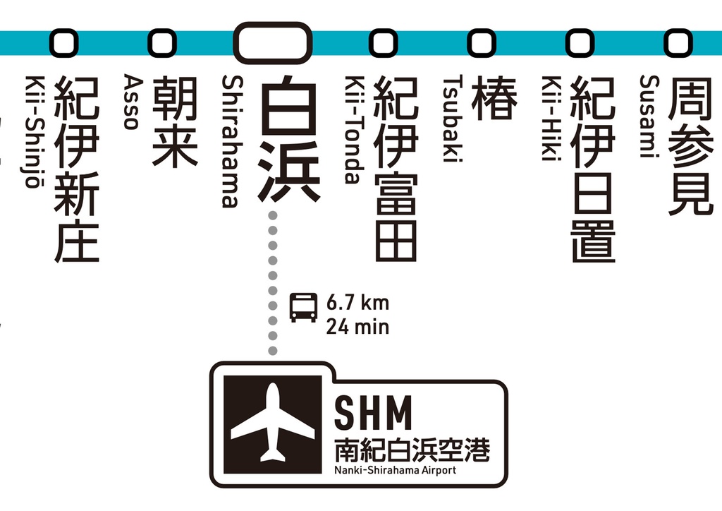 和歌山県鉄道路線図(デジタル版)