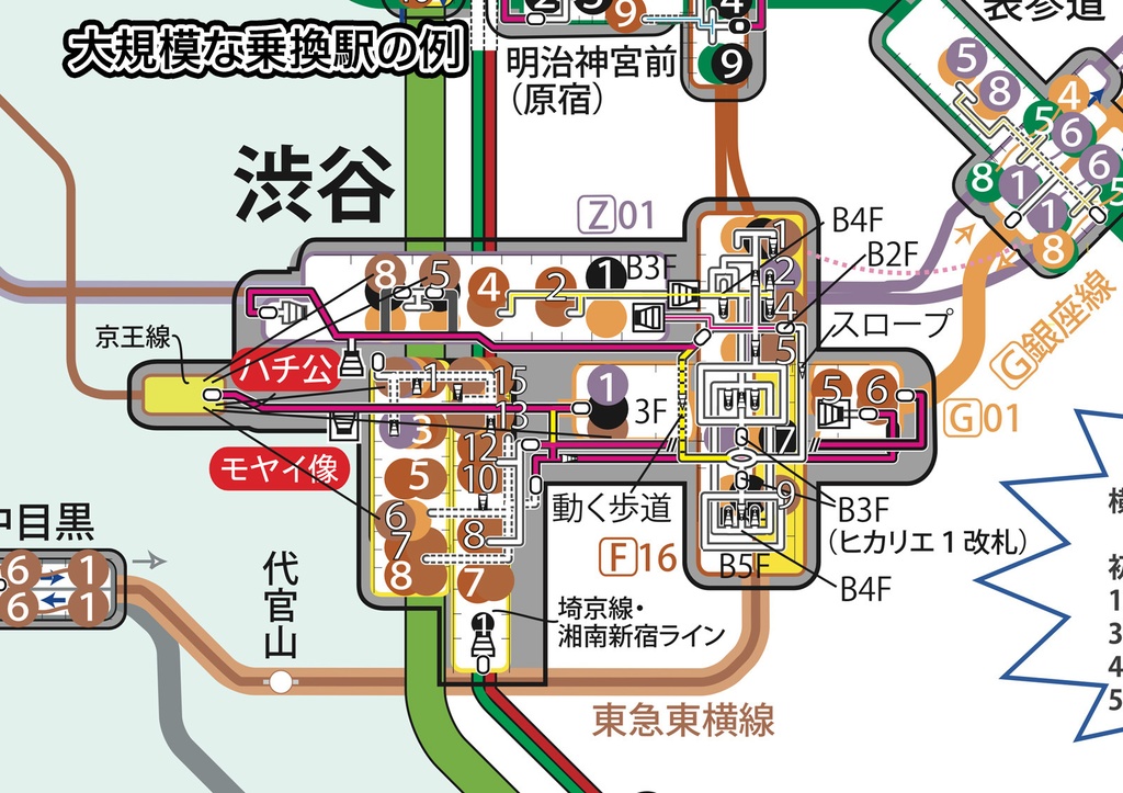 Metatex 地下鉄のりかえ楽々マップ(東京/デジタル版)