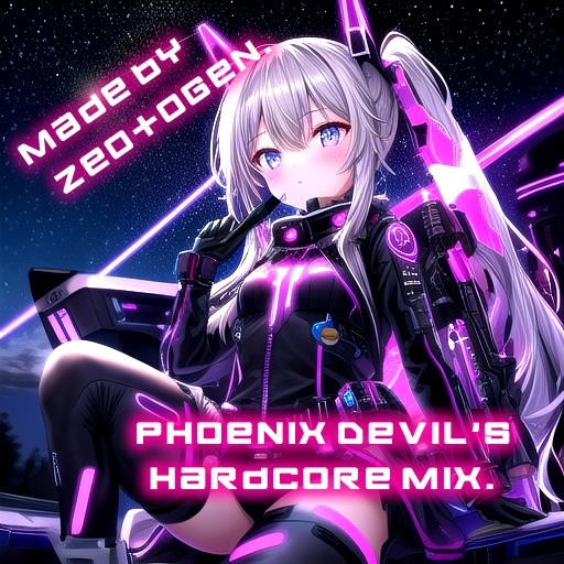 著作権フリー素材、商用利用可、リンク表記不要 BGM Phoenix Devil's Hardcore Mix♪