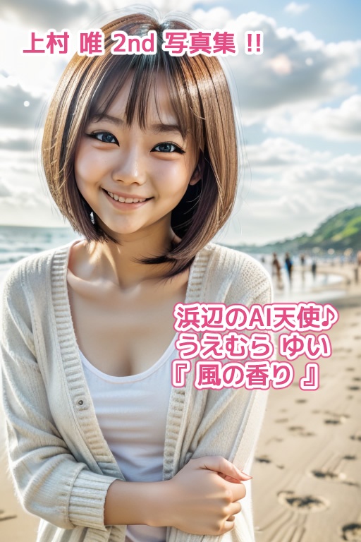 浜辺のAI天使 上村 唯 2nd 写真集 『 風の香り 』