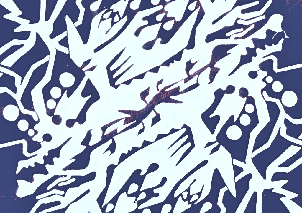 ほかほかクッション:竜と竜