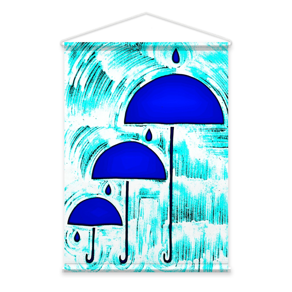 タペストリー：Many Rainy Family