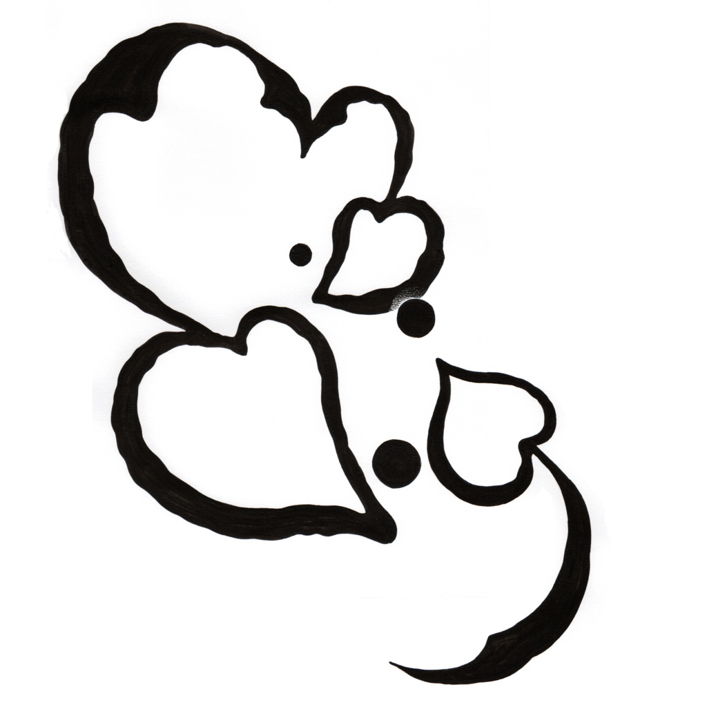 ホログラムアクリルキーホルダー:天使と悪魔