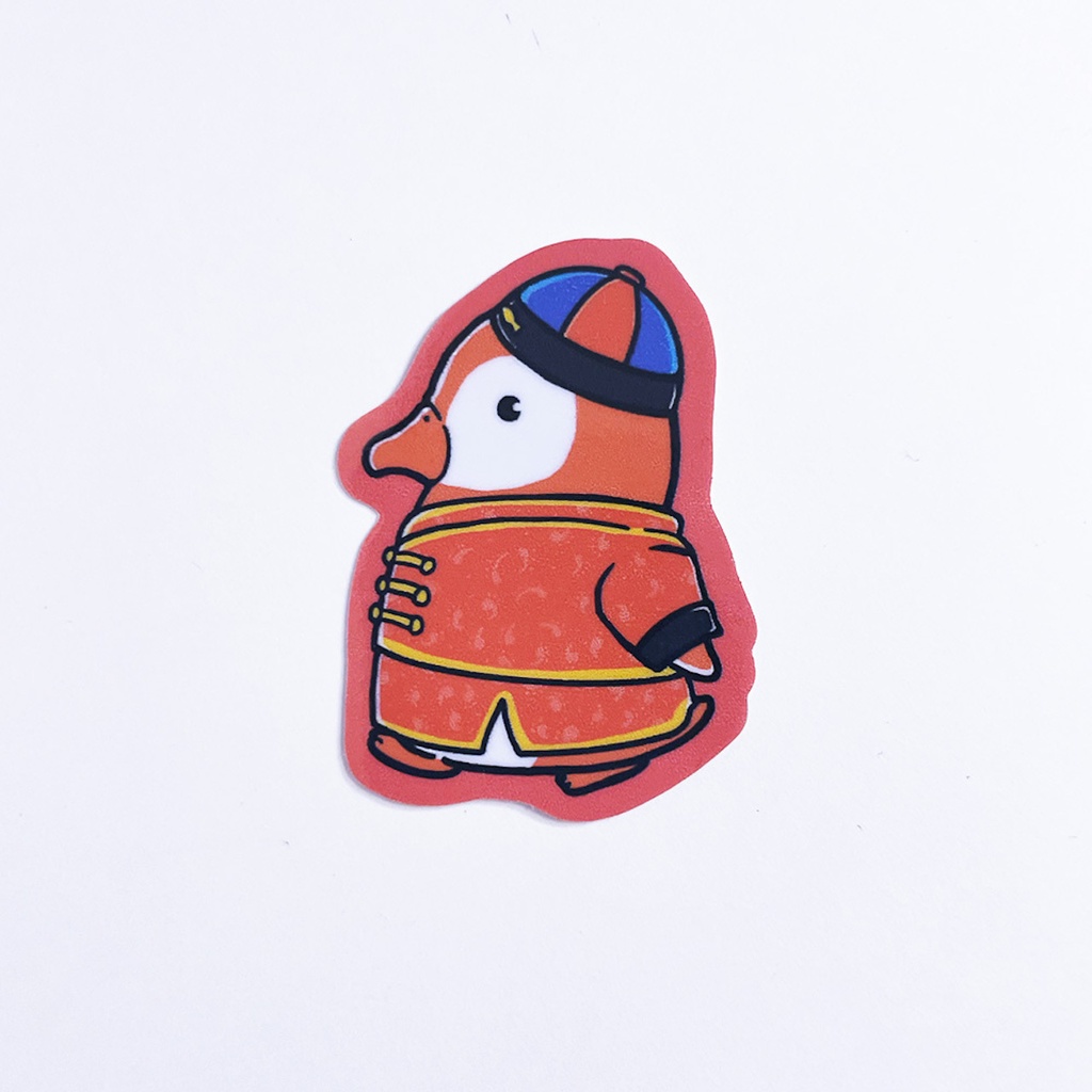 ペンギンミニステッカー