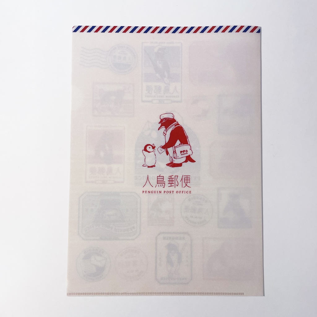 人鳥郵便 A4クリアファイル