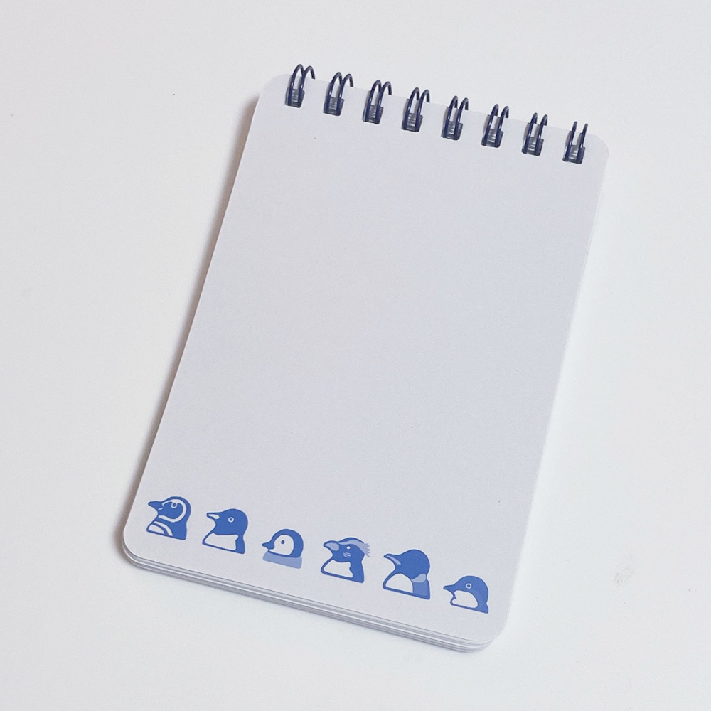 ICONIC PENGUINS ミニリングノート