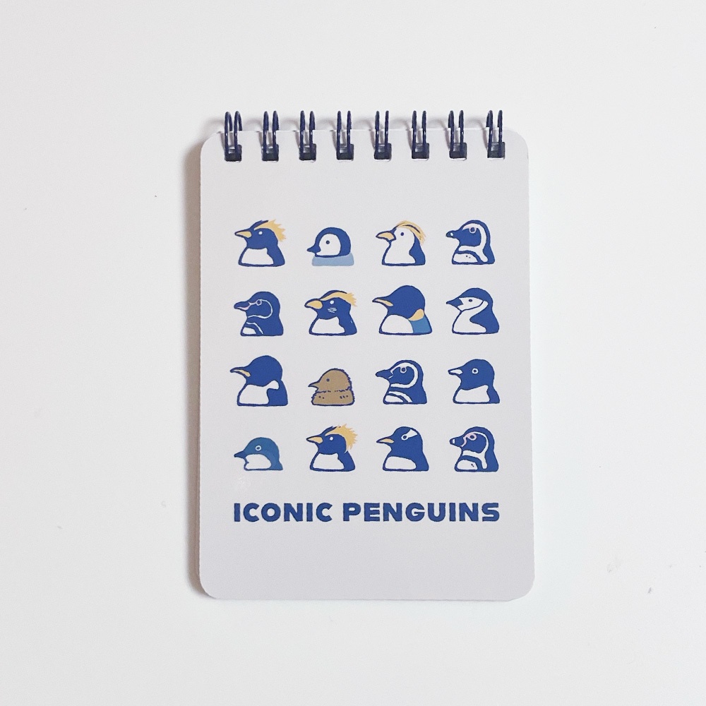 ICONIC PENGUINS ミニリングノート