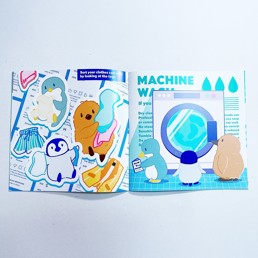 イラスト集「It's Laundry Time!」