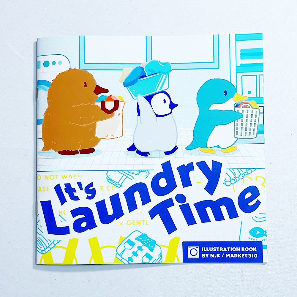 Laundry Time セット(イラスト集+6点グッズセット)