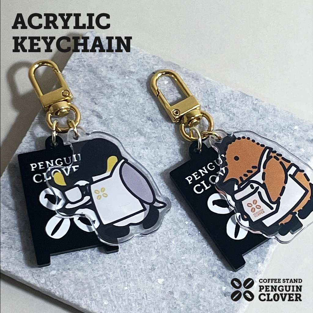 PENGUIN CLOVER アクリルキーホルダー