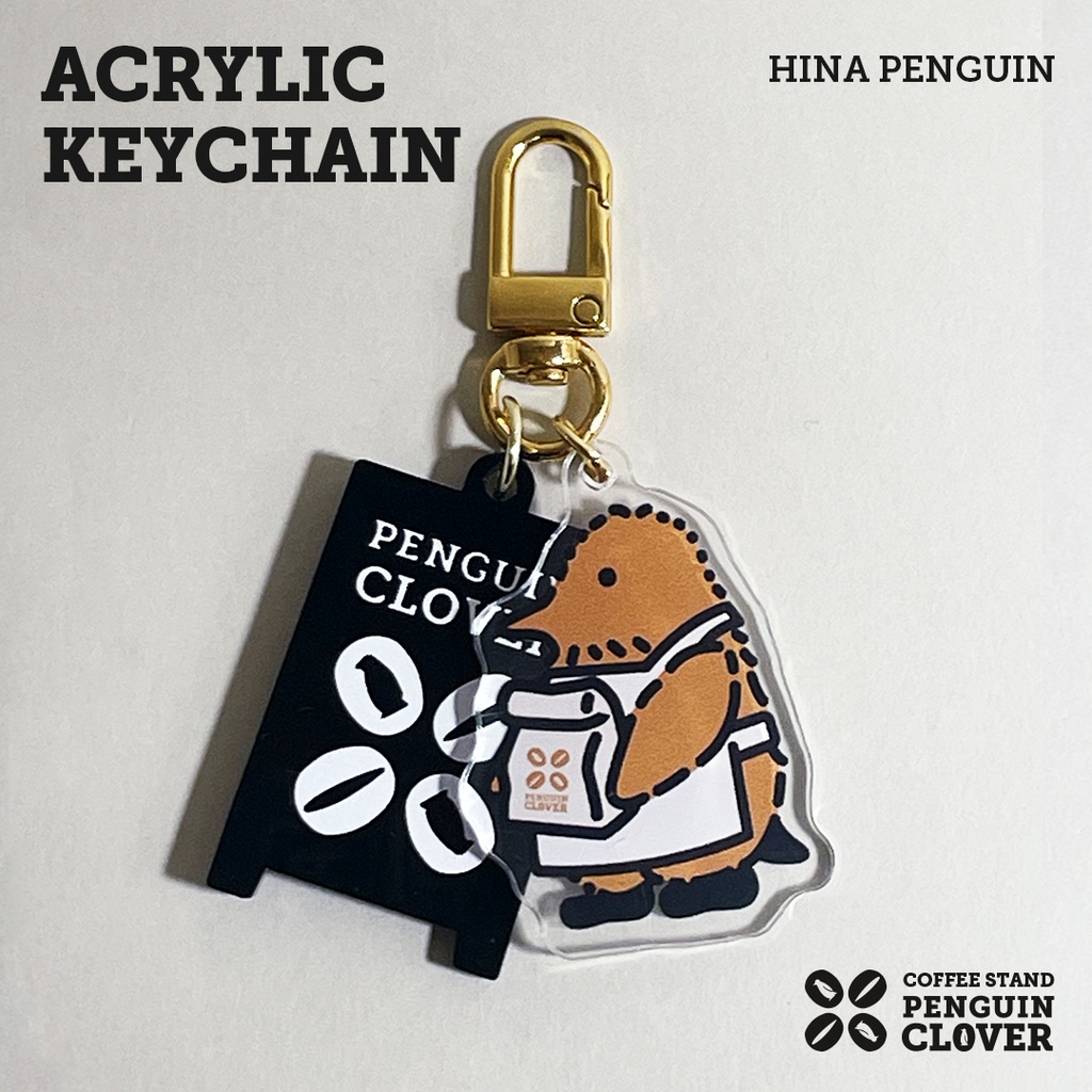 PENGUIN CLOVER アクリルキーホルダー