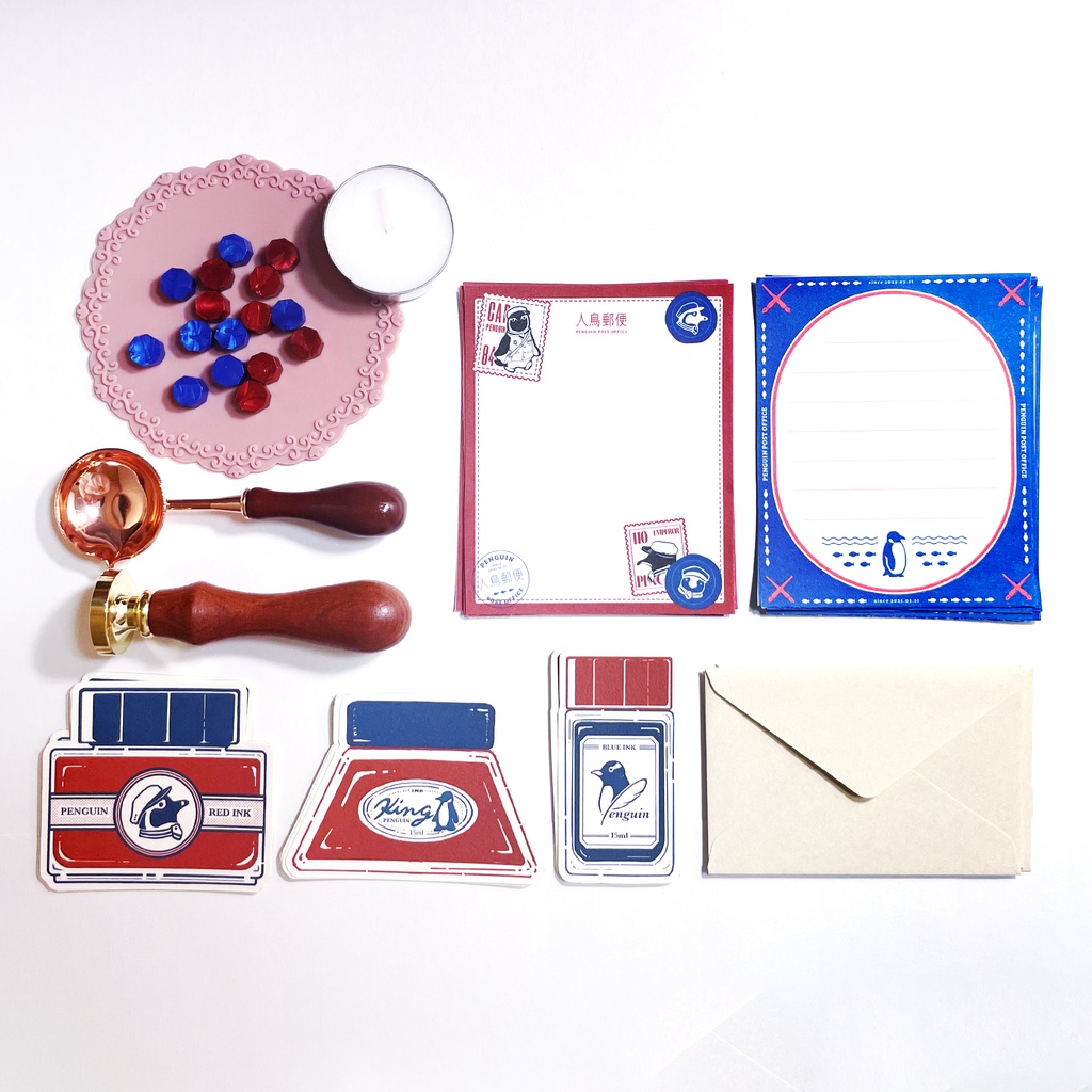 人鳥郵便 シーリングスタンプセット
