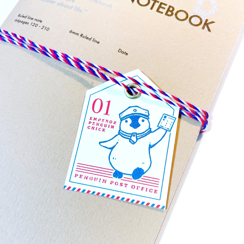 人鳥郵便 2026年タグ型カレンダー