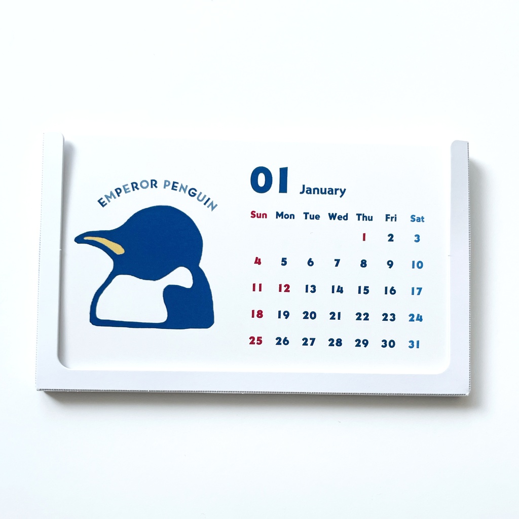 ICONIC PENGUINS 2026年ミニカレンダー