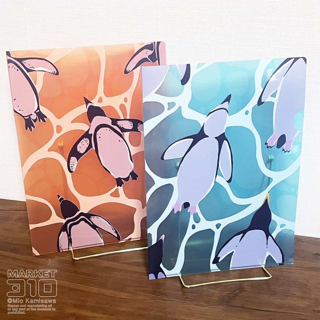 flying swimmer クリアファイル