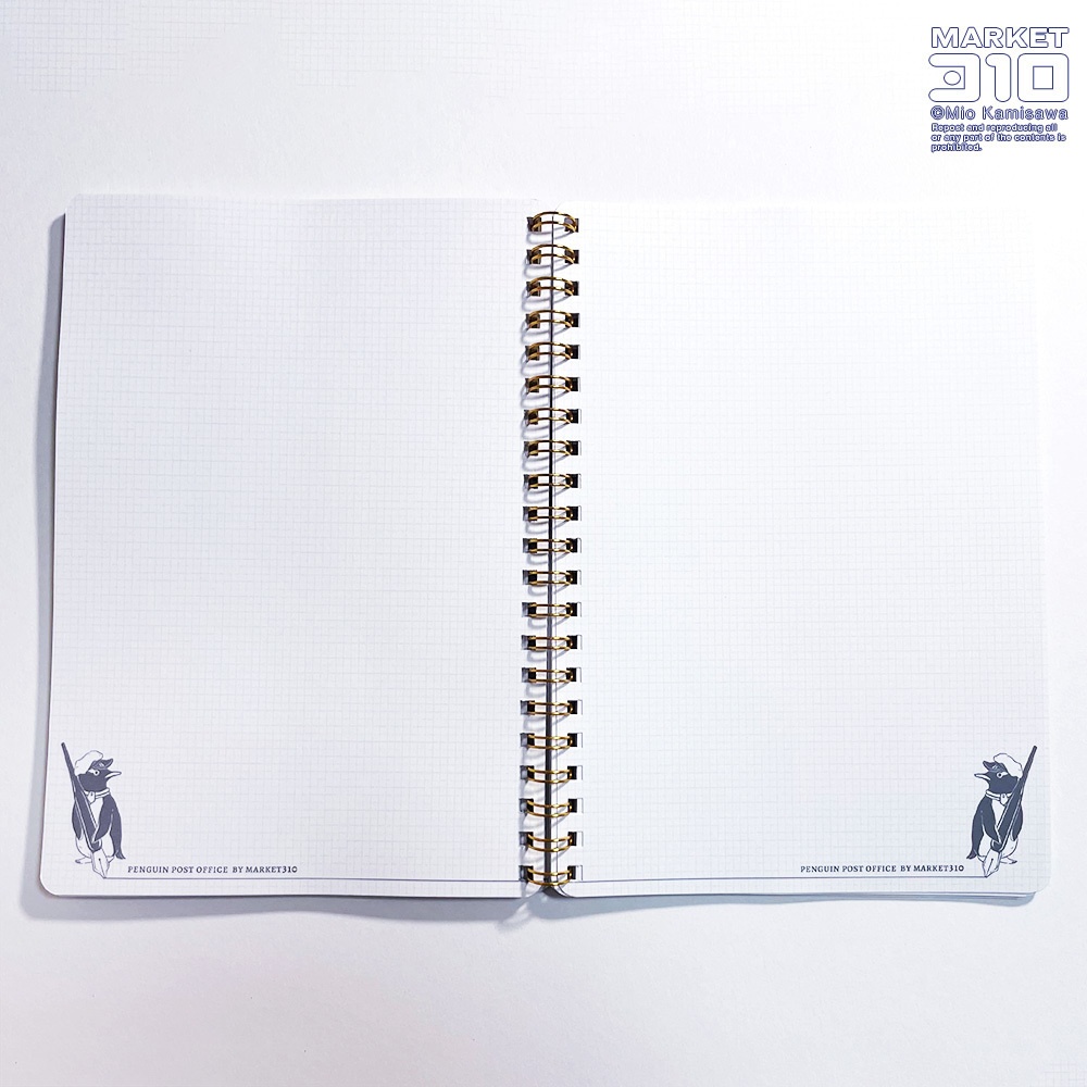 人鳥郵便 リングノート