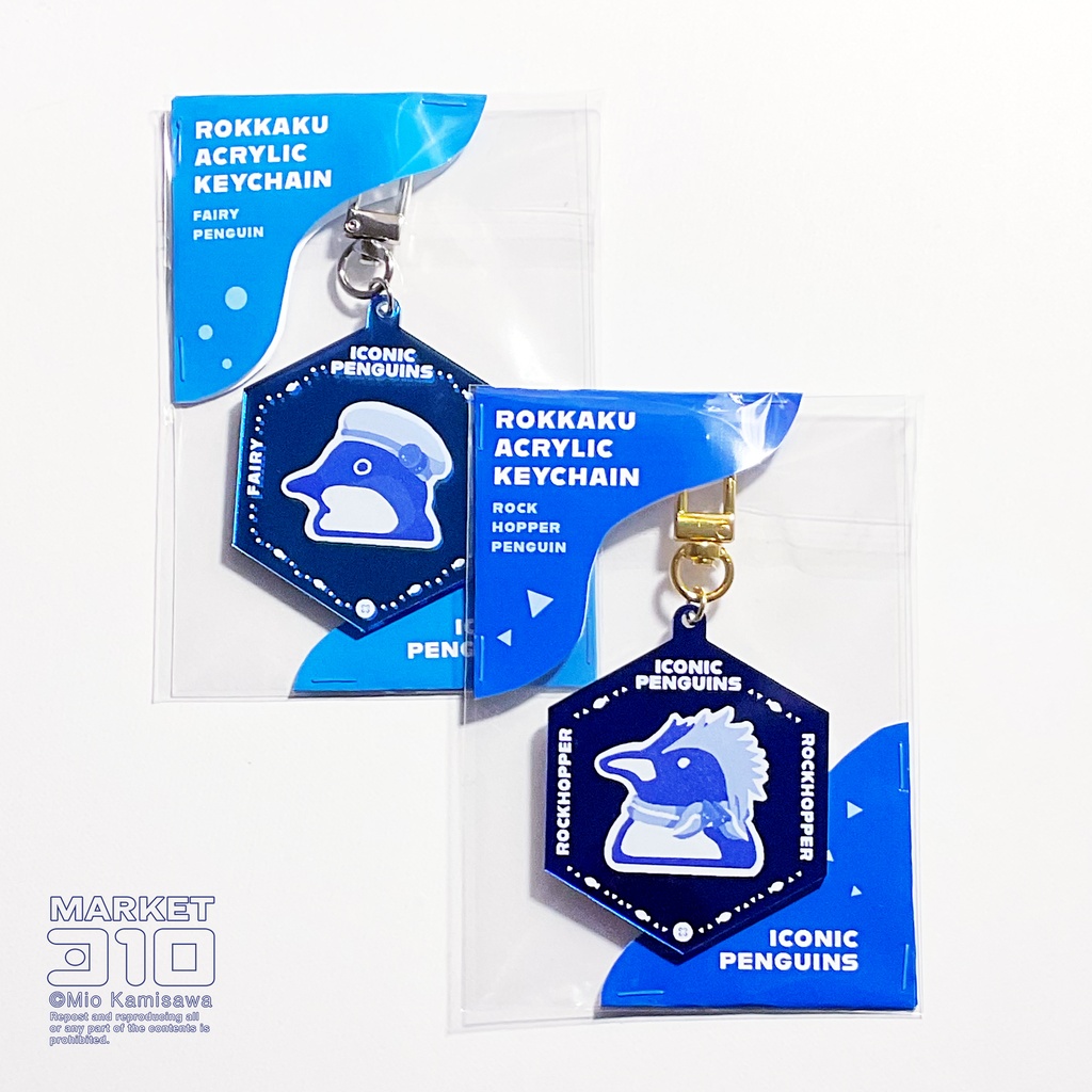 六角アクリルキーホルダー【さっぽろペンバザ&ウェブショップ限定】