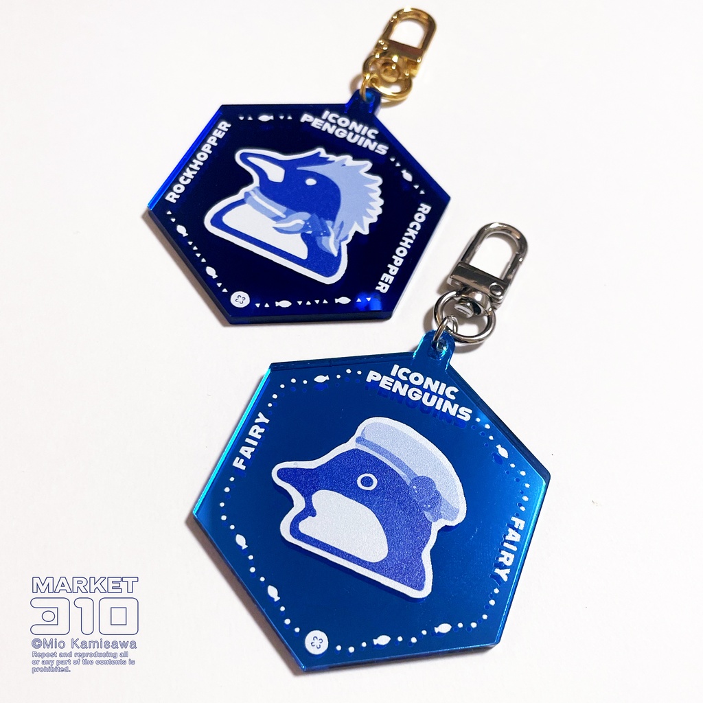 六角アクリルキーホルダー【さっぽろペンバザ&ウェブショップ限定】