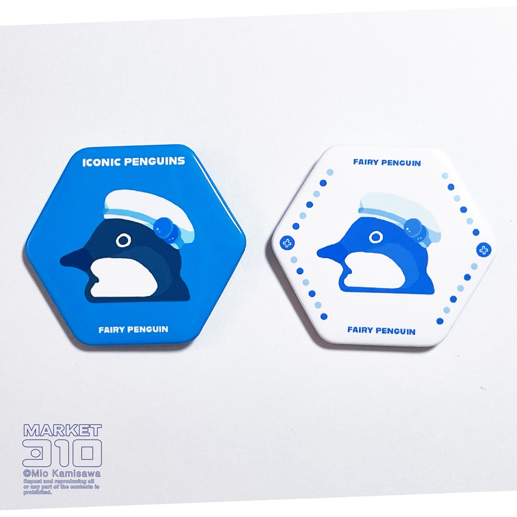 六角缶バッジセット【さっぽろペンバザ&ウェブショップ限定】