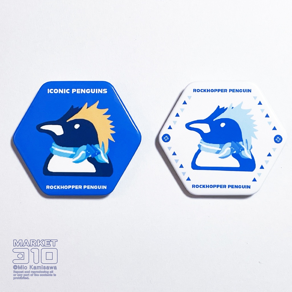 六角缶バッジセット【さっぽろペンバザ&ウェブショップ限定】