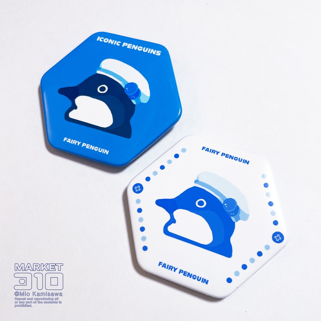六角缶バッジセット【さっぽろペンバザ&ウェブショップ限定】