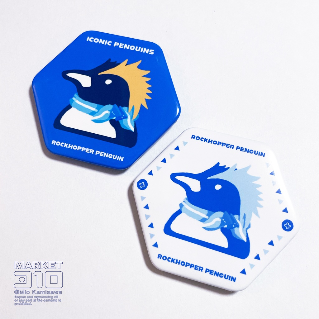 六角缶バッジセット【さっぽろペンバザ&ウェブショップ限定】