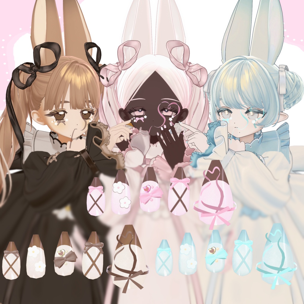 Balletcore Ribbon Set【MA対応】